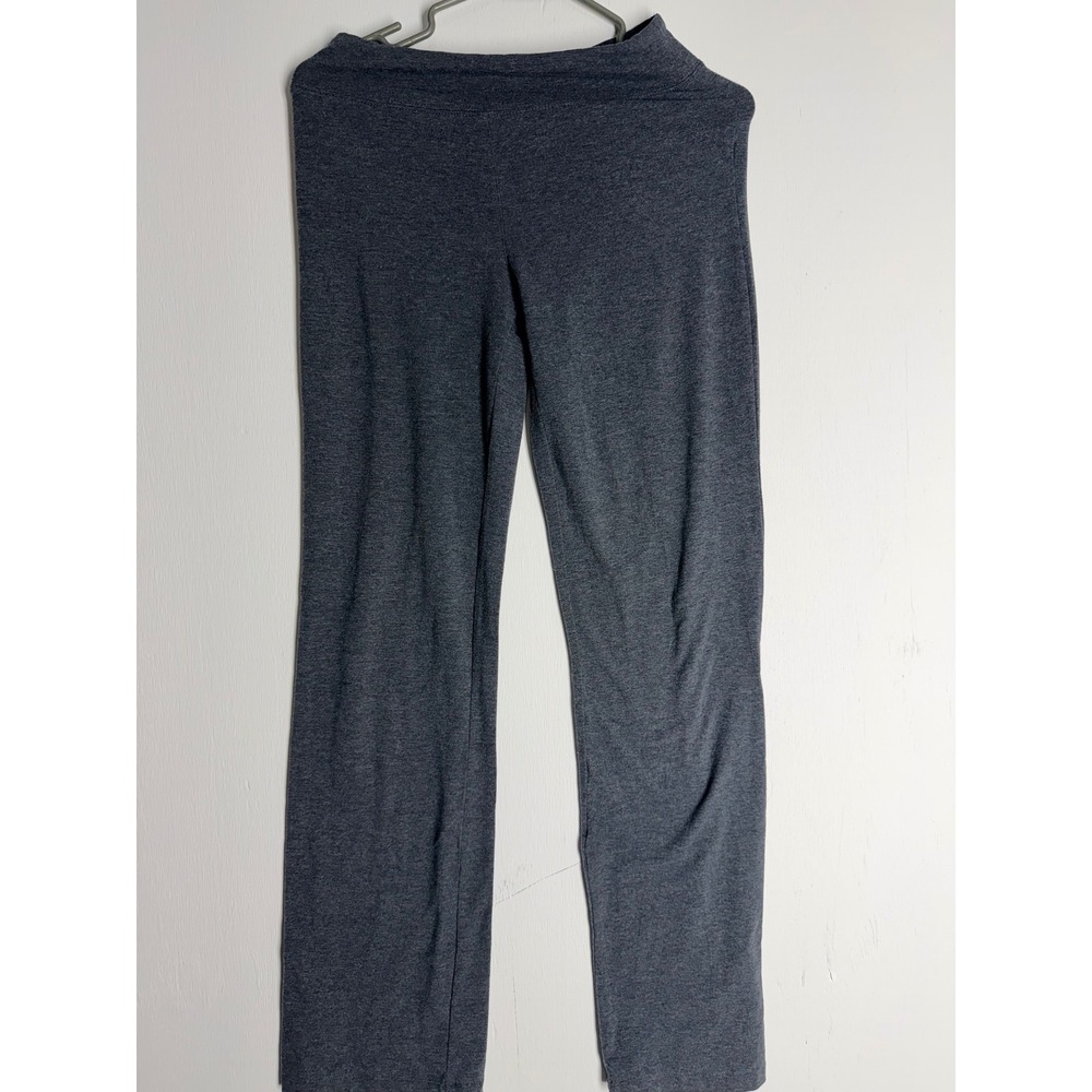 BCG Womens Small Gray Yoga Pants Straight Leg Athletic Lounge Trousers Charcoal